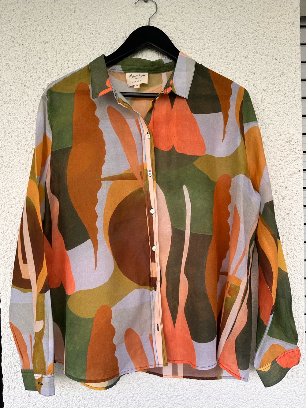 Sézane x Rafael Uriegas Pierro Shirt in Lugar FR44